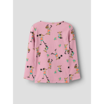 NAME IT Bluse Ara Pippi Lilas