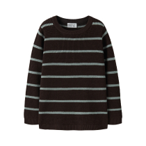 NAME IT Striktrøje Obob Chocolate Plum Abyss