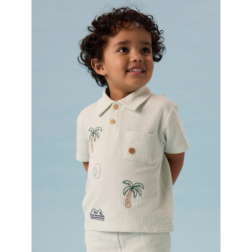Name It Jamka - Polo T-shirt - Grøn - 110