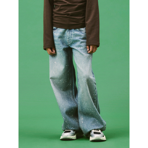 Name It Jeans - NkfBella - Wide - Vintage Medium Blue Denim/Rhin