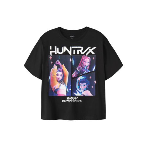 Name It Mara Kpop - T-shirt - Sort - Name It Mara Kpop - T-shirt - Sort - 128