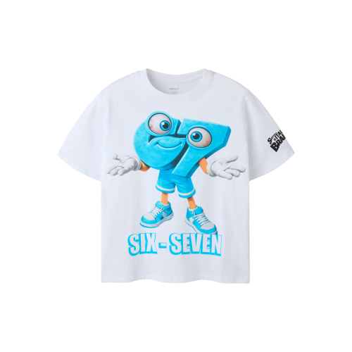Name It Jaksy Brainr - T-shirt - Hvid - 140