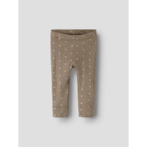 NAME IT Leggings Lona Taupe Gray