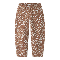 NAME IT Jeans Barrel Bella Leather Brown Deer