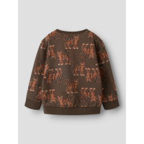 NAME IT Sweatshirt Larson Chocolate Brown