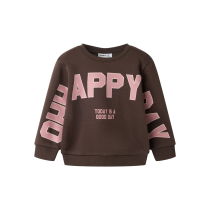 NAME IT Sweatshirt Linka Chocolate Brown