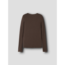 NAME IT Bluse Lola Chocolate Brown