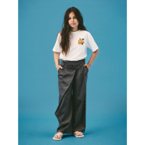 NAME IT Wide bukser Lulu Grey Melange