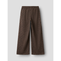 NAME IT Wide Bukser Linna Chocolate Brown