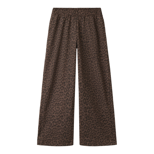 NAME IT Wide Bukser Linna Chocolate Brown
