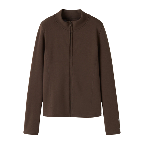Name It Sport Cardigan m. For - NkfTeagan - Slim - Chocolate Mar