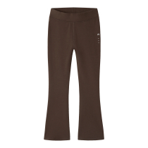 NAME IT Fleece Bootcut Sports Bukser Teagan Chocolate Martini