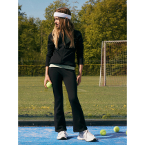 NAME IT Fleece Bootcut Sports Bukser Teagan Black Beauty