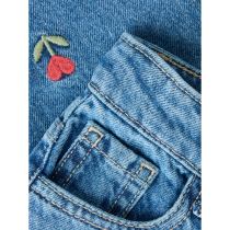 NAME IT Mom Jeans Bella Medium Blue Denim 