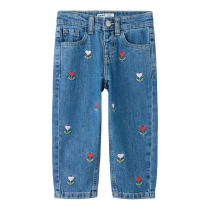 NAME IT Mom Jeans Bella Medium Blue Denim 