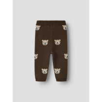 NAME IT Strik Bukser Neil Chocolate Brown
