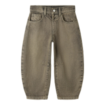 NAME IT Jeans Ben Barrel Brown Denim