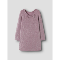NAME IT Glimmer Kjole Ditsa Mauve Shadows