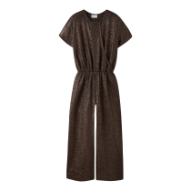 NAME IT Jumpsuit Ditsa Hot Fudge