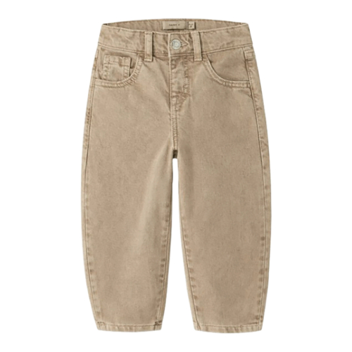 NAME IT Jeans Bella Barrel Petrified Oak