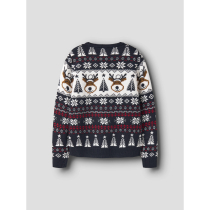 NAME IT Striktrøje Rismas Navy Blazer