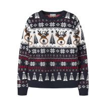 NAME IT Striktrøje Rismas Navy Blazer