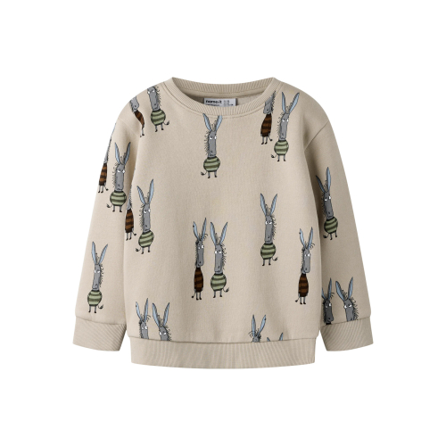 Name It Sweatshirt - NmmOdell - Pure Cashmere