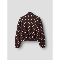 NAME IT Zip Ballon Sweat Cardigan Onea Coffee Bean