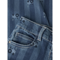 NAME IT Jeans Ben Barrel Medium Blue Denim Tractor
