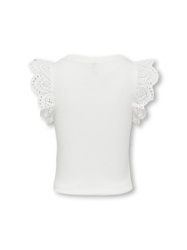 ONLY KIDS Blonde Top Drea Cloud Dancer