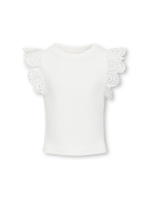 ONLY KIDS Blonde Top Drea Cloud Dancer
