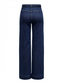 Only Blush High Waist Belt Jeans Madison Dark Blue