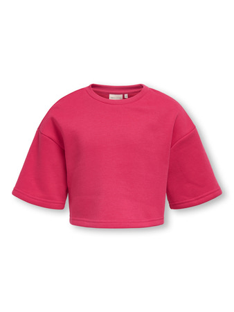 ONLY KIDS Kort Sweat T-shirt Fave Raspberry