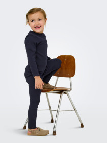 ONLY KIDS Rib Leggings Trinny Night Sky