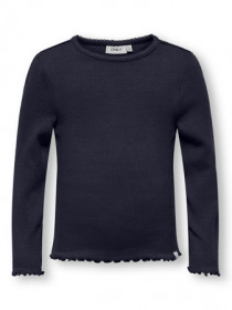 ONLY KIDS Rib Bluse Trinny Night Sky