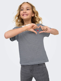 ONLY KIDS T-shirt Gpisa Maiken Cloud Dancer 