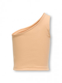 ONLY KIDS One Shoulder Top Kognessa Caramel Cream