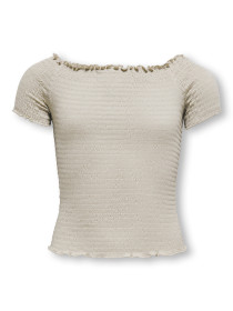 ONLY KIDS Smock Top Boa Pumice Stone