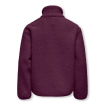 ONLY KIDS Teddy Jakke Eva Mauve Wine