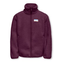 ONLY KIDS Teddy Jakke Eva Mauve Wine