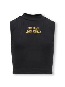 ONLY KIDS Top Linea Black 