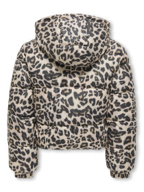 ONLY KIDS Puffer Jakke Kogdalia Silver Mink Leo