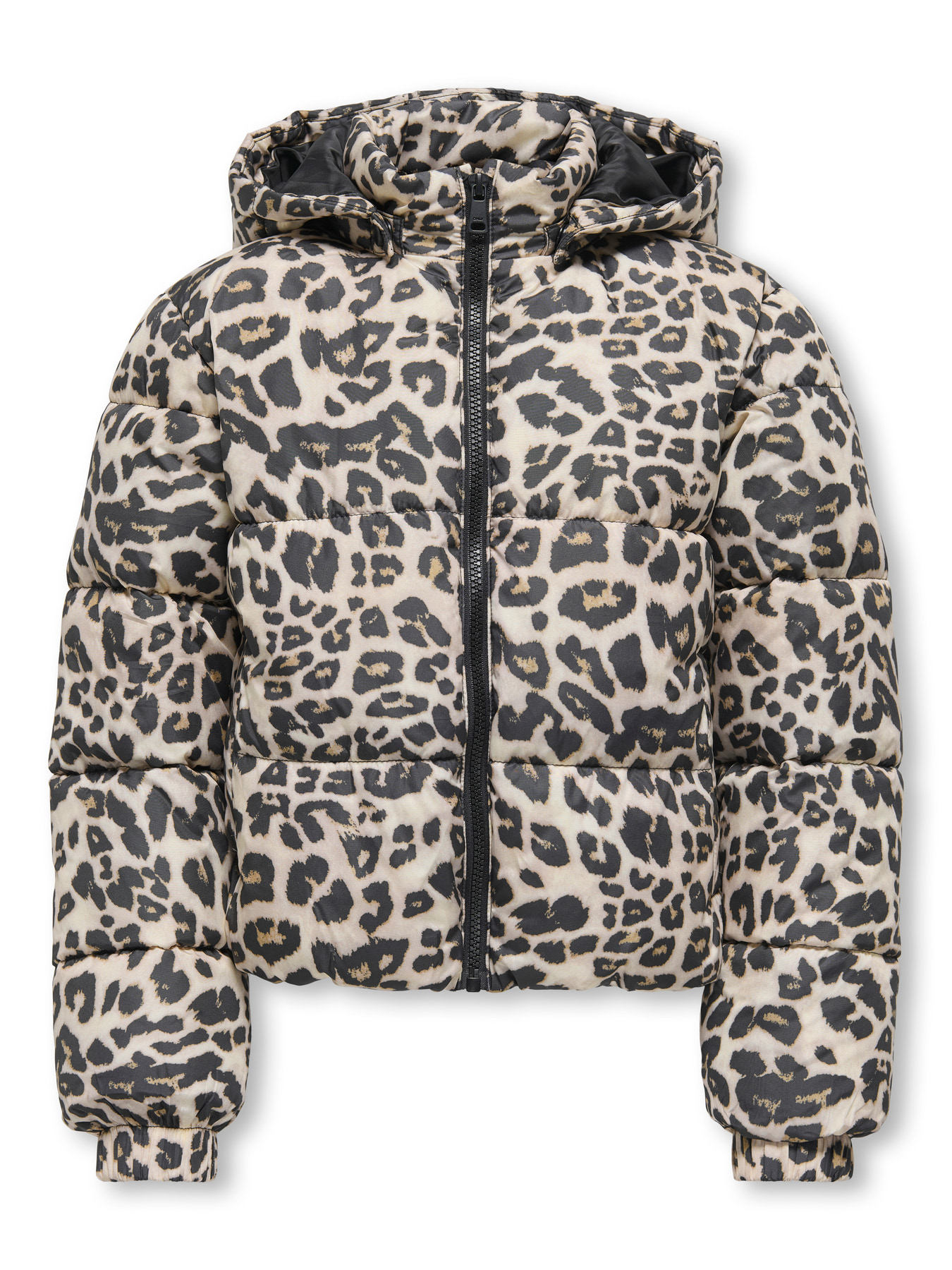 ONLY KIDS Puffer Jakke Kogdalia Silver Mink Leo