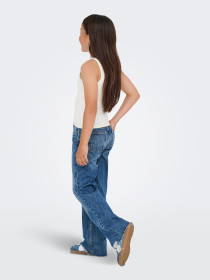 ONLY KIDS Wide Fit Jeans Juicy Medium Blue Denim