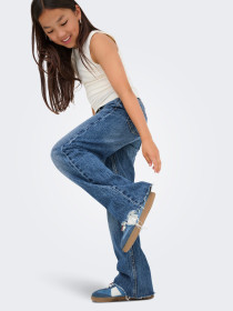 ONLY KIDS Wide Fit Jeans Juicy Medium Blue Denim