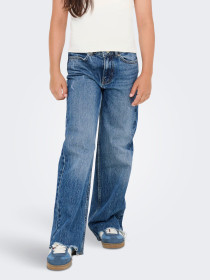 ONLY KIDS Wide Fit Jeans Juicy Medium Blue Denim