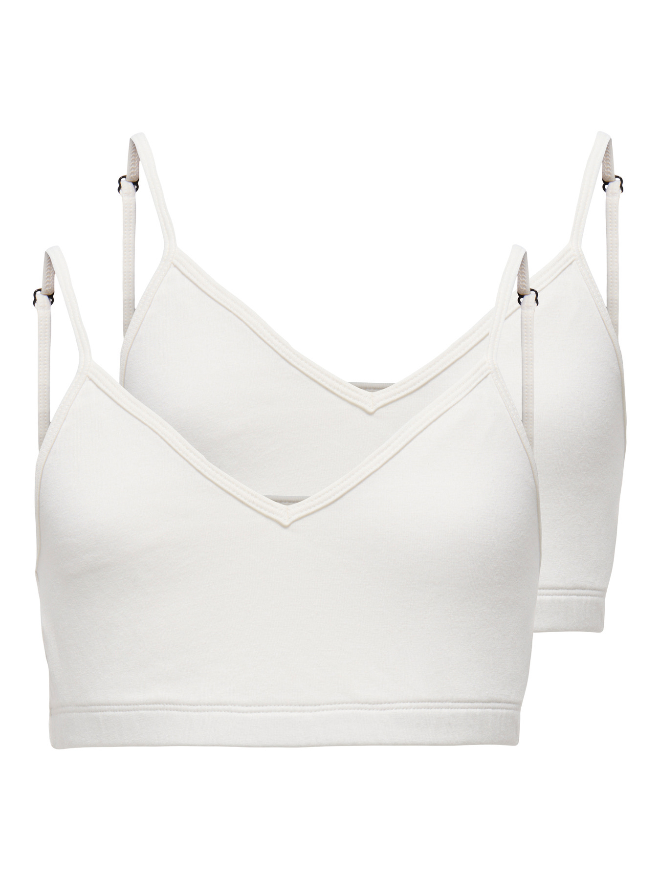 Kids Only BH u. Bøjle - 2-pak - KogLola - Cloud Dancer