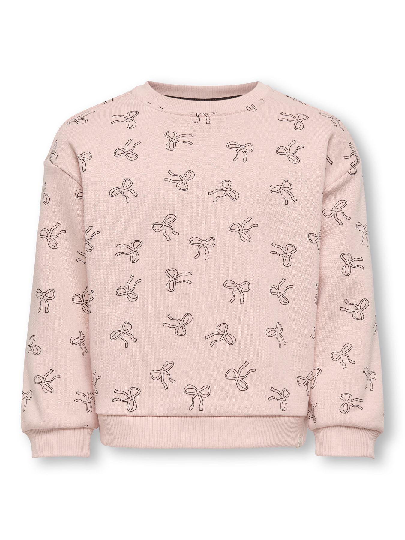 ONLY KIDS Sløjfe Sweatshirt Bowie Rose Smoke