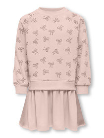 ONLY KIDS Sweat Tyl Kjole Bowie Rose Smoke