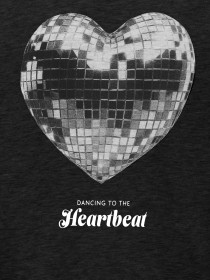 ONLY KIDS Loose Hoodie Marita Black Heart